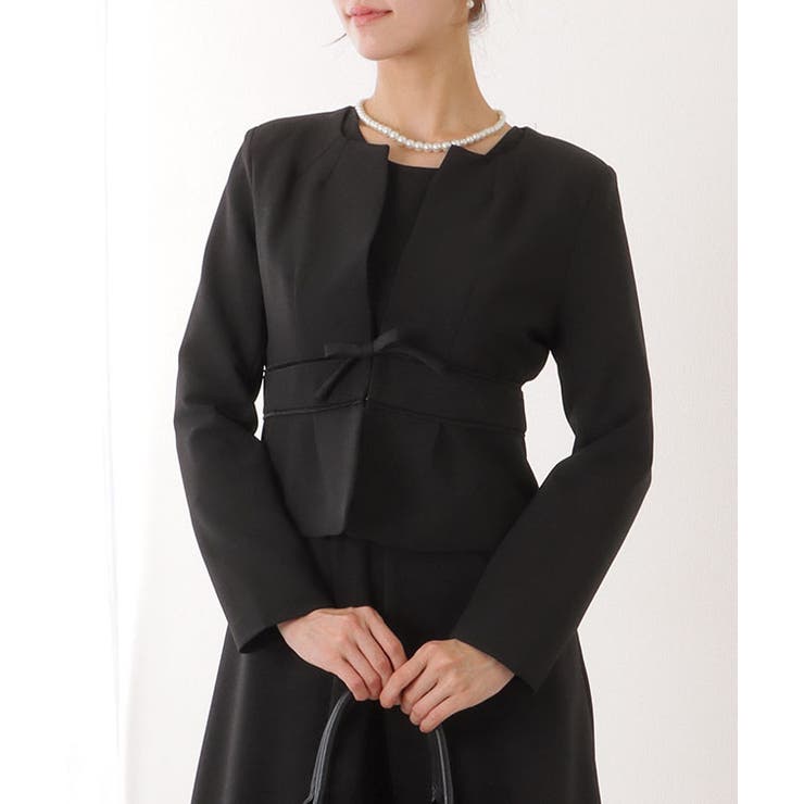 2WAY リボンジャケット付き タック | レースレディース  | 詳細画像8 