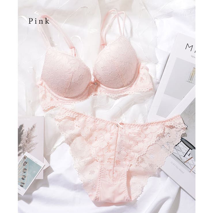 レーシィ スカラップ 3/4カップ ブラ&ショーツ | レースレディース  | 詳細画像18 