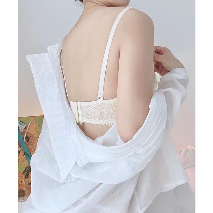 2WAY リーフ型 レース ダブルフリル ブラジャー | レースレディース  | 詳細画像18 