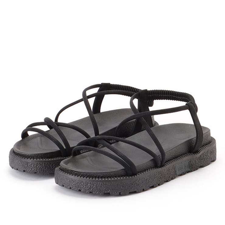 ナローストラップ厚底サンダル | レースレディース  | 詳細画像1 