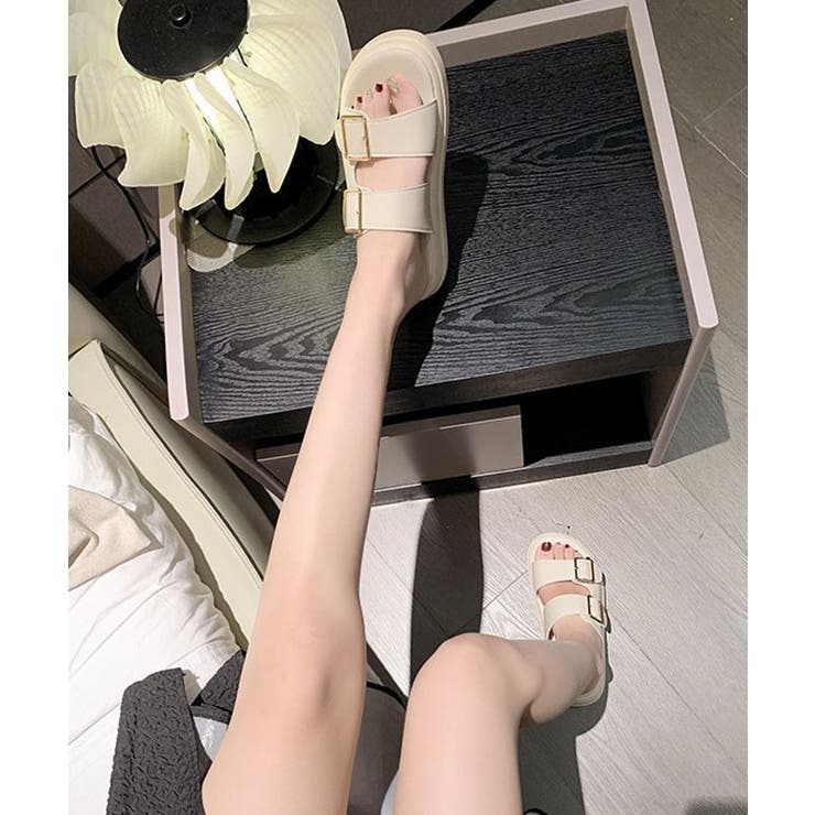 新品タグ付　フィットフロップ コンフォート厚底サンダル　リボン　バックストラップ fitflop/フィットフロップ】 LULU GLITZ BACK-STRAP SANDALS
