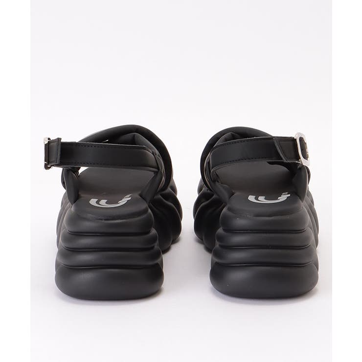 クロス バンド 厚底 ストラップ サンダル | レースレディース  | 詳細画像17 