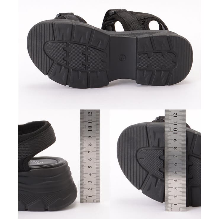 メッシュ ストラップ コンフォート スポーツ サンダル | レースレディース  | 詳細画像20 