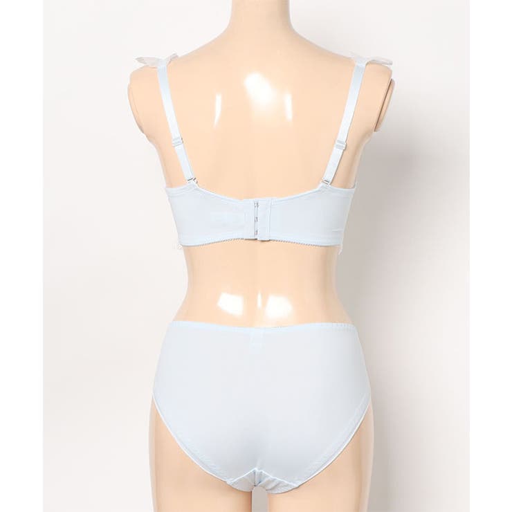 リボン付き フリル ドット レース ブラ&ショーツ | レースレディース  | 詳細画像11 