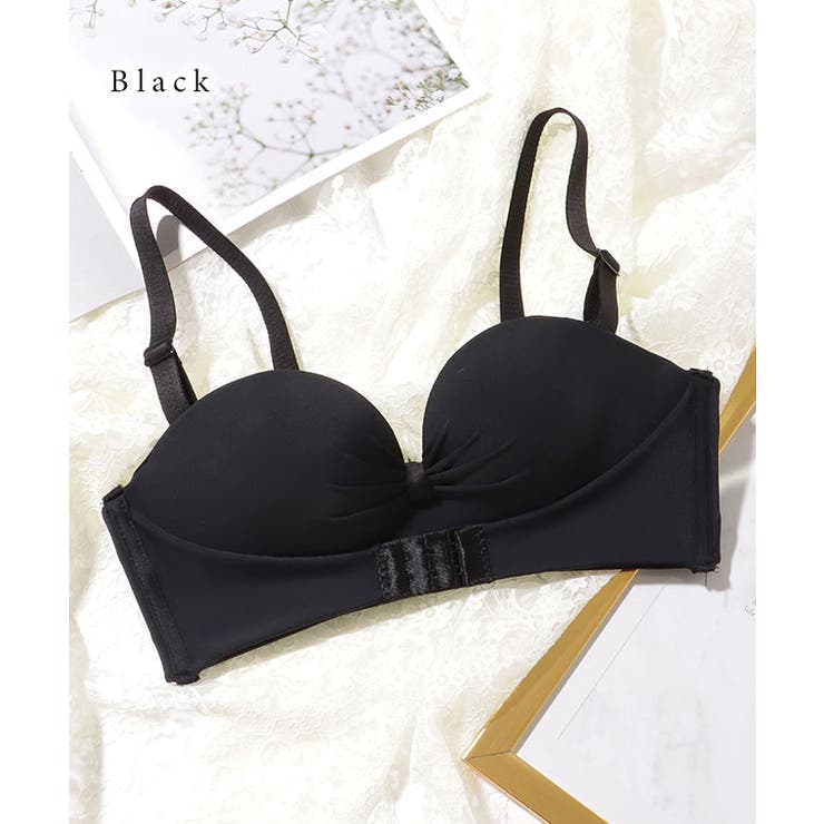 2WAY ストラップ ダブルホック シームレス 1/2 ブラジャー | レースレディース  | 詳細画像12 