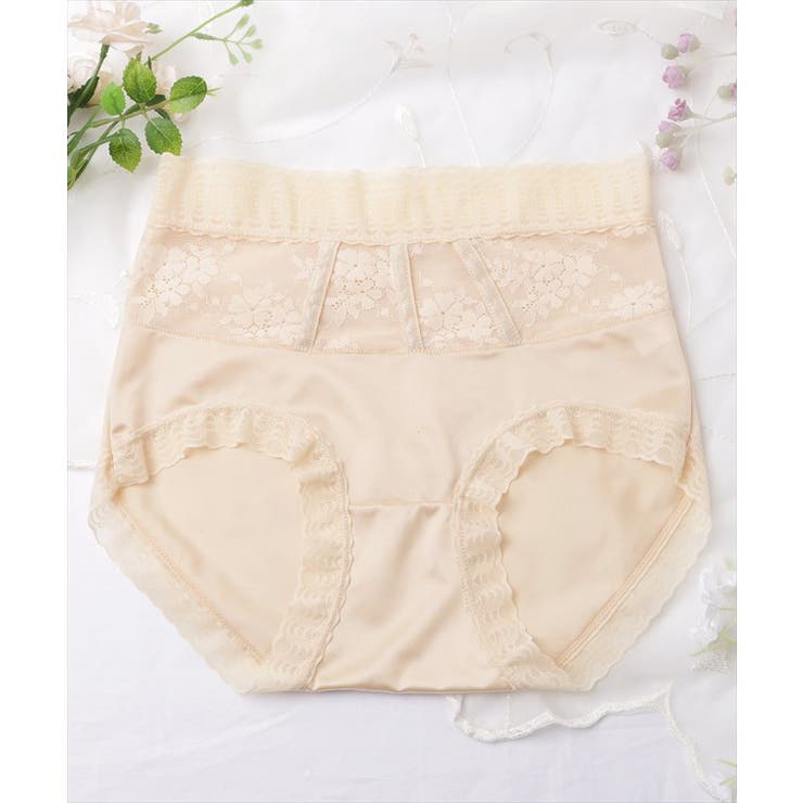 【6枚セット】ハイウエストサテンレースドッキングショーツ 女性 レディース | レースレディース  | 詳細画像15 