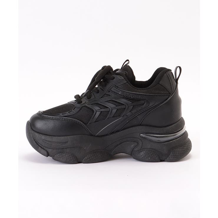 配色タグ付き レースアップ 厚底 | レースレディース  | 詳細画像16 