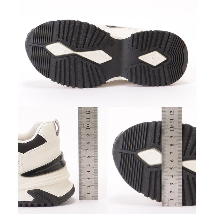 配色 レースアップ 厚底 | レースレディース  | 詳細画像20 