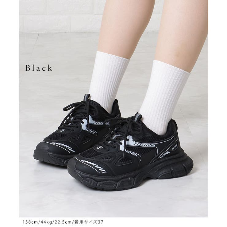 メッシュ ドッキング 配色 | レースレディース  | 詳細画像3 