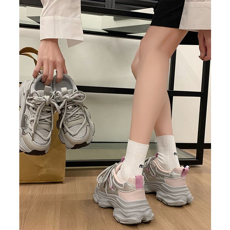 メッシュ ドッキング 太ストラップ[品番：LCLW0006738]｜レース