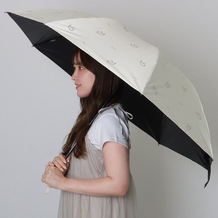 スワン プリント 晴雨兼用 | レースレディース  | 詳細画像1 