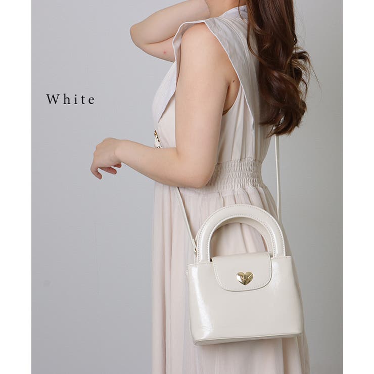 フェイクレザー ハート バックル付き | レースレディース  | 詳細画像10 