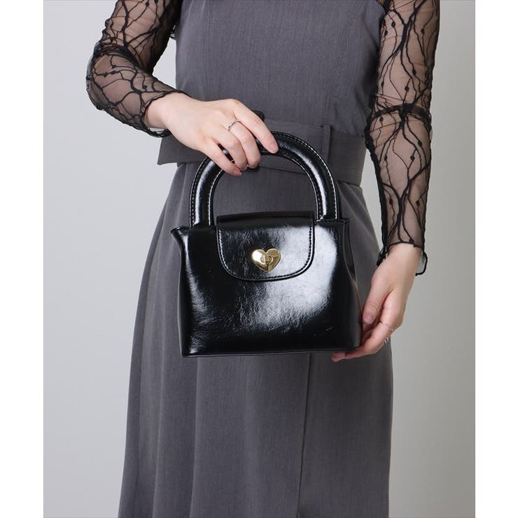 フェイクレザー ハート バックル付き | レースレディース  | 詳細画像7 