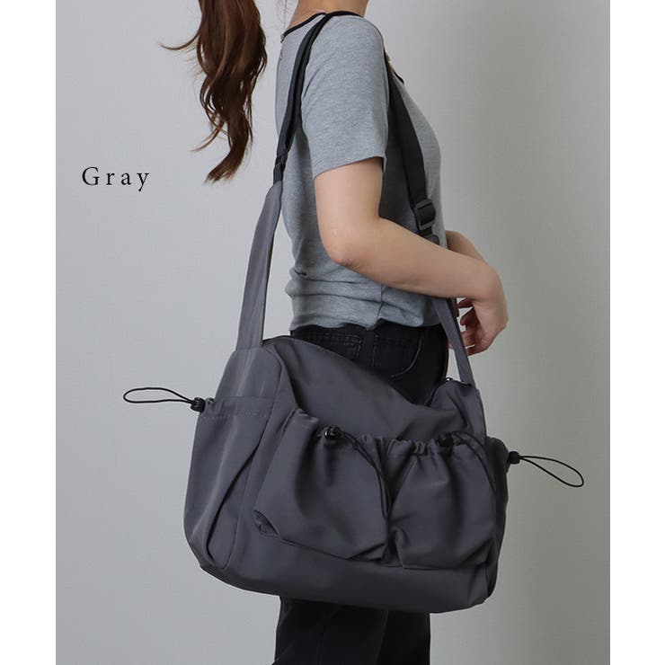 ソリッドカラー ドローコード付き 多ポケット | レースレディース  | 詳細画像8 