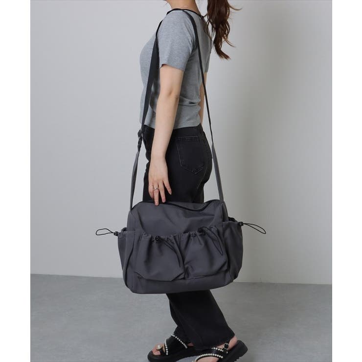 ソリッドカラー ドローコード付き 多ポケット | レースレディース  | 詳細画像9 