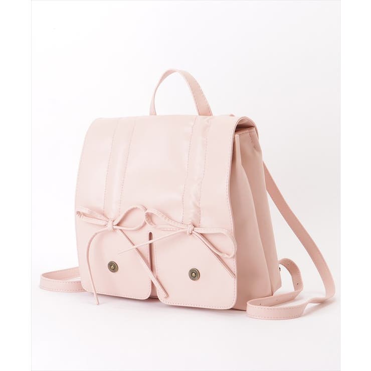 フェイクレザー リボン ギャザー | レースレディース  | 詳細画像17 