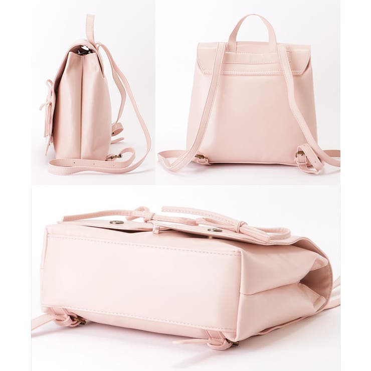 フェイクレザー リボン ギャザー | レースレディース  | 詳細画像18 