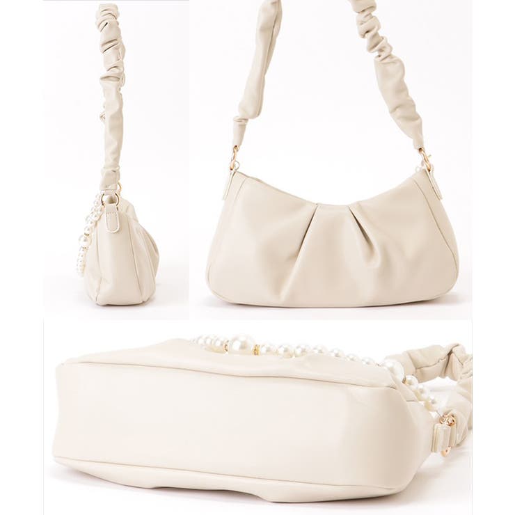 フェイクレザー パールチェーン付き 2WAY | レースレディース  | 詳細画像19 