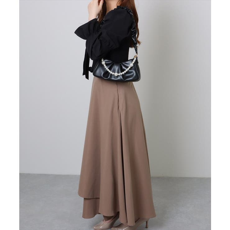 フェイクレザー パールチェーン付き 2WAY | レースレディース  | 詳細画像4 