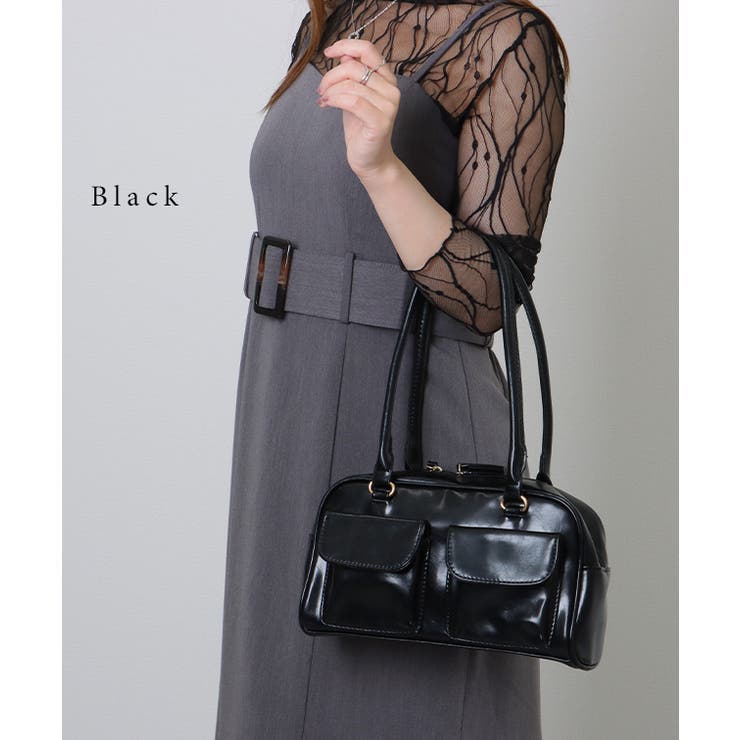 ポケット付き レザー調 コンパクト | レースレディース  | 詳細画像3 