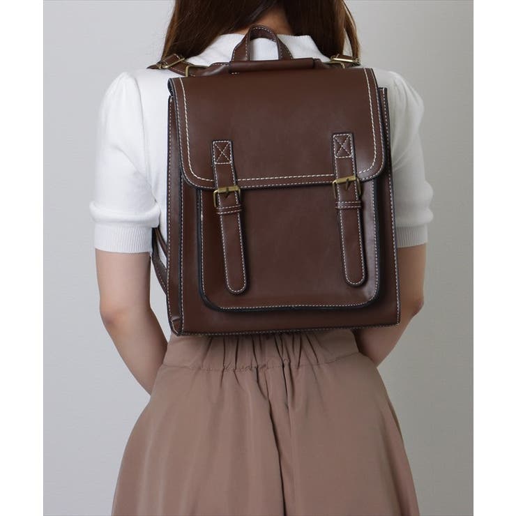 フェイクレザー ランドセル風 スクエア | レースレディース  | 詳細画像10 