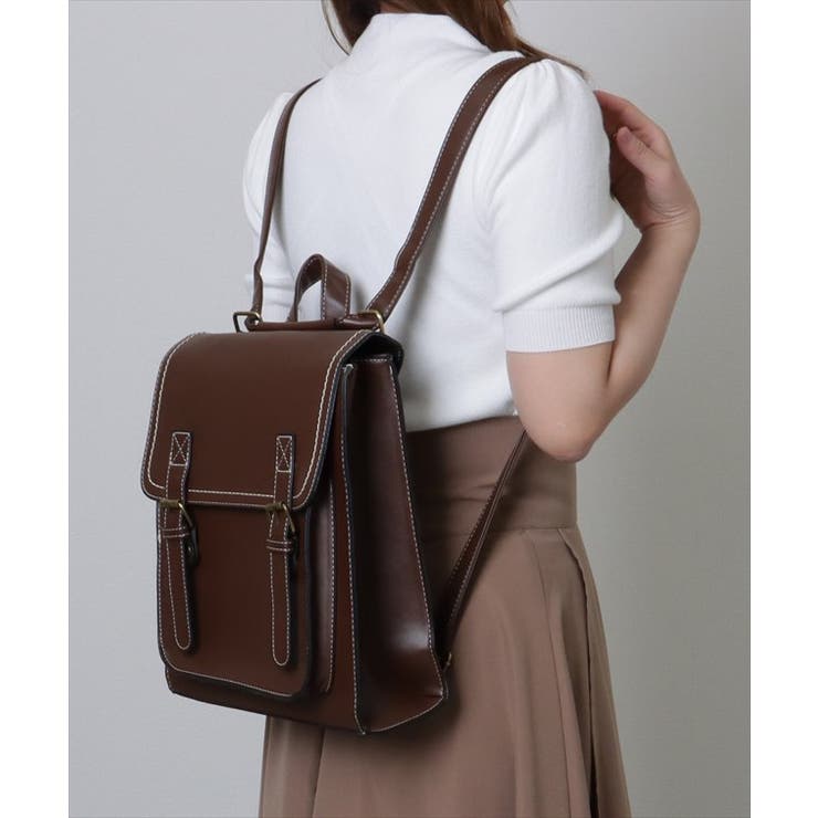 フェイクレザー ランドセル風 スクエア | レースレディース  | 詳細画像11 