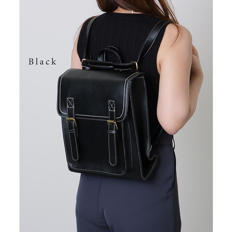 フェイクレザー ランドセル風 スクエア | レースレディース  | 詳細画像3 