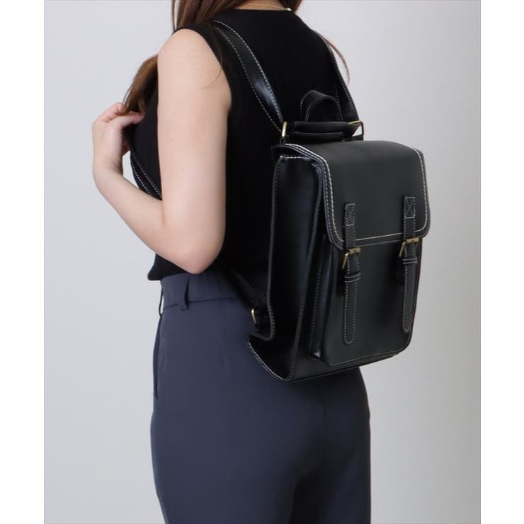 フェイクレザー ランドセル風 スクエア | レースレディース  | 詳細画像4 