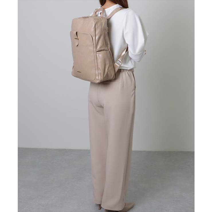 フェイクレザー ラウンドファスナー 多ポケット | レースレディース  | 詳細画像12 