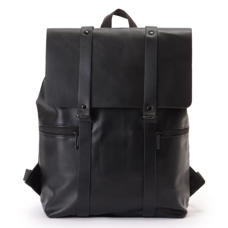 フェイクレザー 配色ライン スクエア | レースレディース  | 詳細画像1 