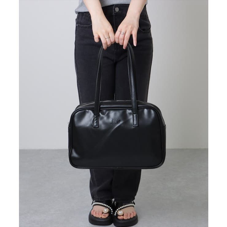 フェイクレザー ソリッドカラー シンプル | レースレディース  | 詳細画像7 