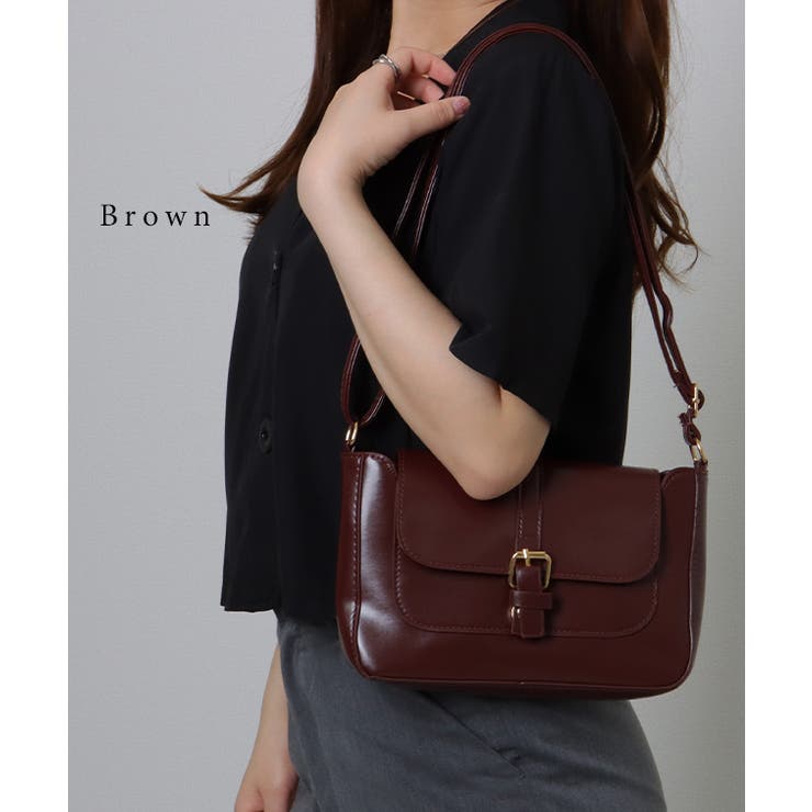 フェイクレザー スクール風 スクエア[品番：LCLW0006890]｜レース