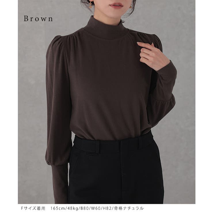 ハイネック ギャザー ロング | レースレディース  | 詳細画像9 