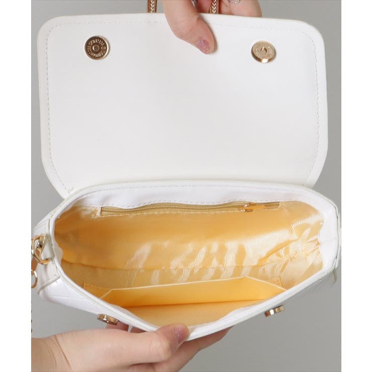 フェイクレザー ダイヤ柄 メタリック | レースレディース  | 詳細画像16 