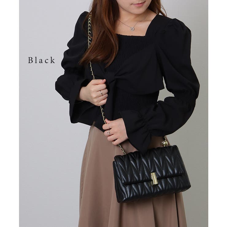 フェイクレザー ヘリンボーン ステッチ | レースレディース  | 詳細画像3 