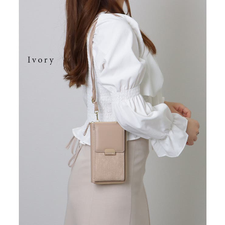 フェイクレザー コンパクト ウォレット | レースレディース  | 詳細画像13 