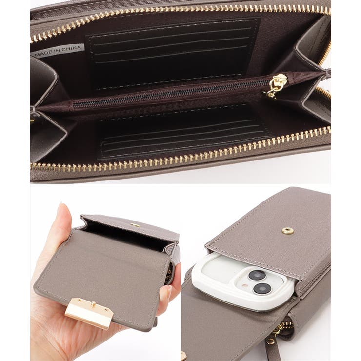 フェイクレザー コンパクト ウォレット | レースレディース  | 詳細画像20 