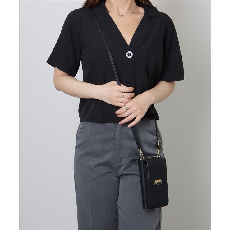 フェイクレザー コンパクト ウォレット | レースレディース  | 詳細画像6 