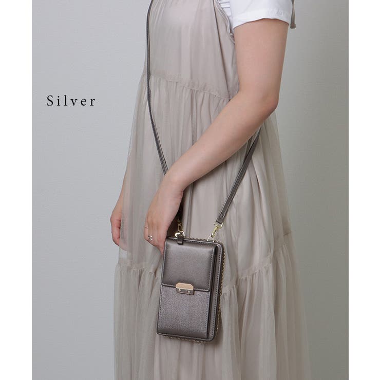 フェイクレザー コンパクト ウォレット | レースレディース  | 詳細画像7 