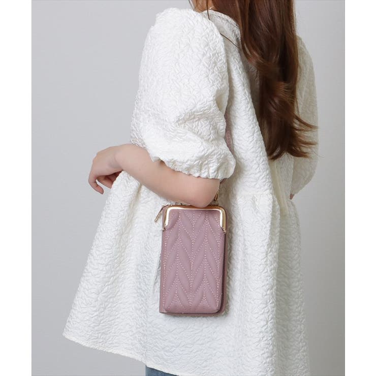 フェイクレザー キルティング がま口 | レースレディース  | 詳細画像13 