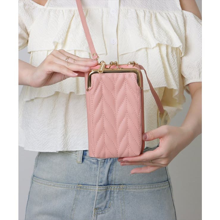 フェイクレザー キルティング がま口 | レースレディース  | 詳細画像15 