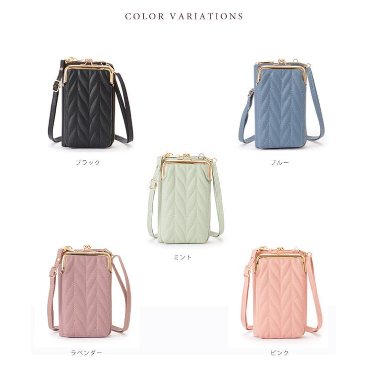 フェイクレザー キルティング がま口 | レースレディース  | 詳細画像2 