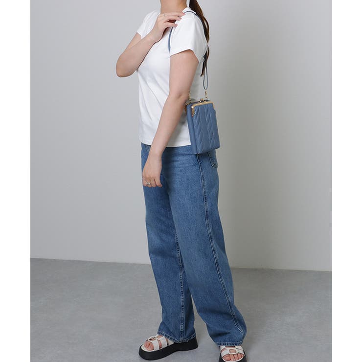 フェイクレザー キルティング がま口 | レースレディース  | 詳細画像7 