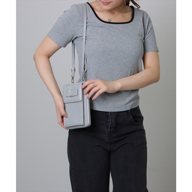 フェイクレザー メタリック ウエーブモチーフ付き | レースレディース  | 詳細画像12 