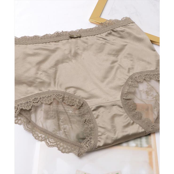 【5枚セット】サテンフィットハイウエストレースドッキングショーツ 女性 レディー… | レースレディース  | 詳細画像13 