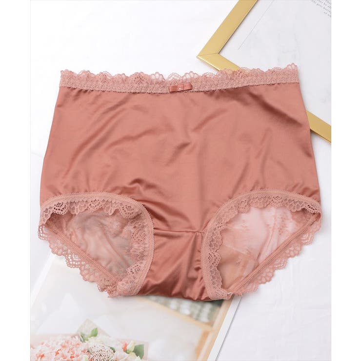 【5枚セット】サテンフィットハイウエストレースドッキングショーツ 女性 レディー… | レースレディース  | 詳細画像16 