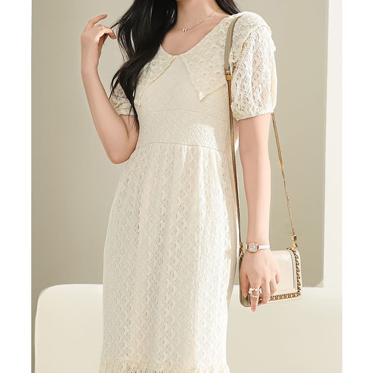 ビッグカラー フリル レース | レースレディース  | 詳細画像13 