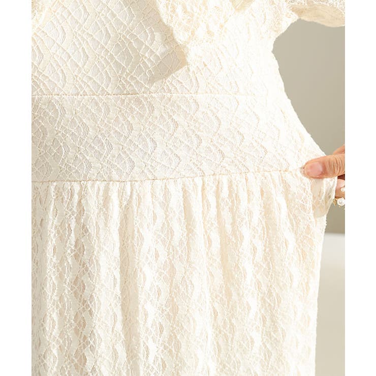 ビッグカラー フリル レース | レースレディース  | 詳細画像18 