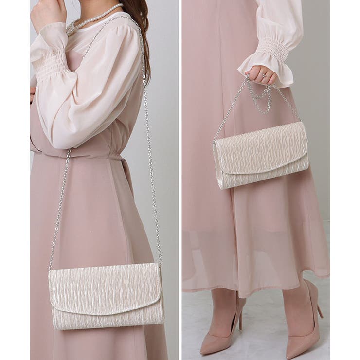 2WAY ギャザー スクエア | レースレディース  | 詳細画像14 