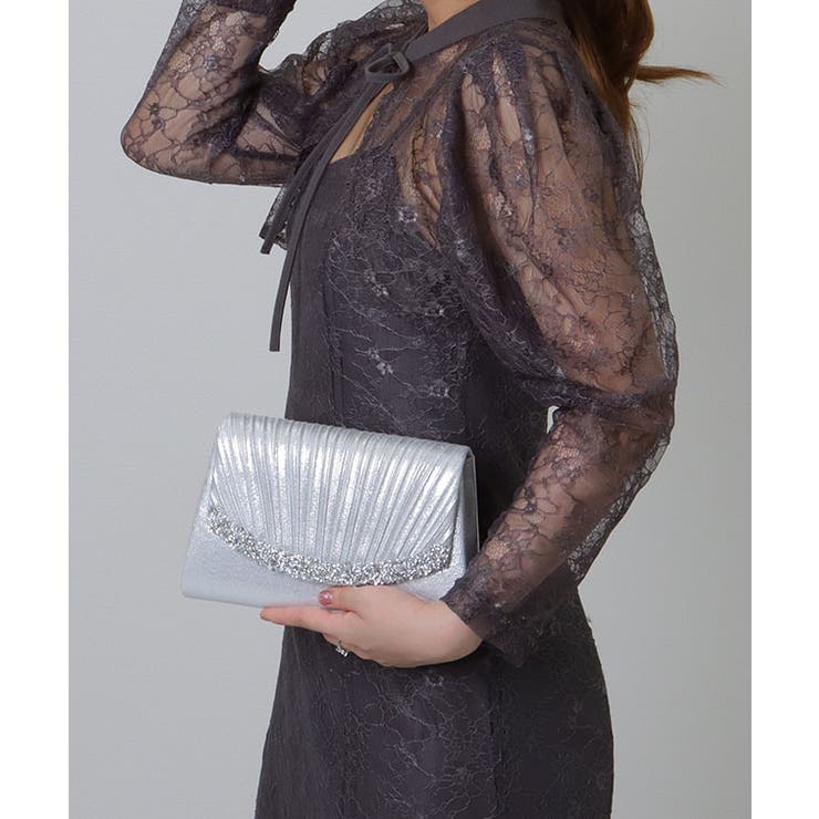 ビジューライン プリーツ フラップ | レースレディース  | 詳細画像11 